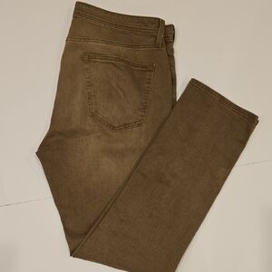 36x32 Daniel Cremieux Slim Straight Jeans in Brown 214